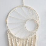 attrapes rêves artisanaux en macramé
