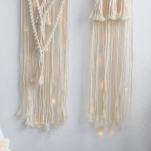 Lot De 2 Attrapes Rêves Macramé