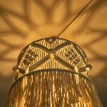 lustre macramé design bohème