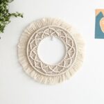 Macramé Cadre Miroir180