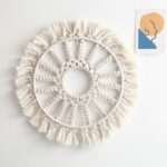 Macramé Cadre Miroir182