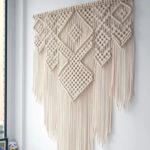 tapisserie en macramé grand format