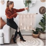 décoration murale en macramé pour chambre