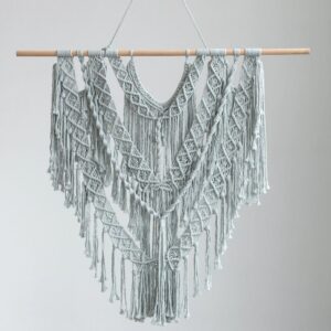 Macramé Mural Gris