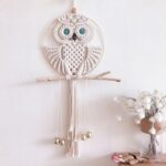 attrape rêve hibou macramé