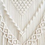 macramé décoratif mural ample