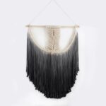 Macramé Mural Noir