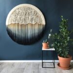 objet déco macramé mural