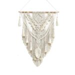 décoration murale en macramé pour salon