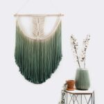 Macramé Mural Vert