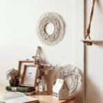 tapisserie macramé ronde