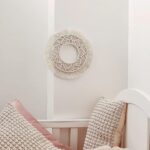 décoration murale en macramé