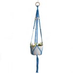 suspension macramé pour plantes