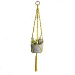 Macramé Suspension Pour Plante417