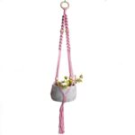 Macramé Suspension Pour Plante419