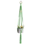 macramé suspension pour plante