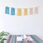décoration murale macramé guirlande