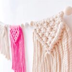 accessoire en macramé pour décoration intérieure