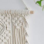 suspension macramé pour étagère
