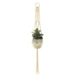 support en macramé pour plantes d'intérieur