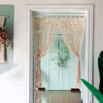 macramé décoratif pour séparation d'espace