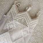 séparation macramé décorative
