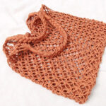 sac macramé multicolore