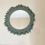 miroir rond style bohème