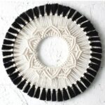 miroir mandala macramé