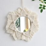 Miroir Mural Macramé