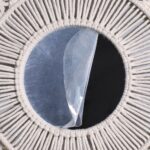 miroir décoratif macramé