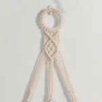accessoire déco macramé miroir