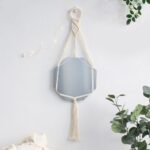 Miroir Suspendu En Macramé