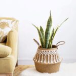 panier en macramé pour rangement