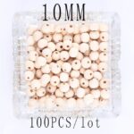 perle en bois pour artisanat macramé