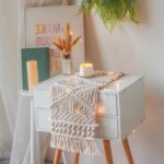 accessoire de décoration macramé chemin de table