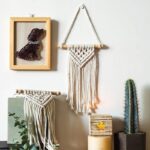 accessoire en macramé pour intérieur