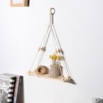 Petite Étagère Murale Macramé169