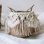 Petit Panier Macramé