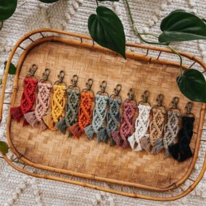 Petit Porte-clé Macramé