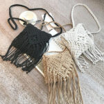 accessoire mode sac macramé