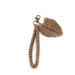 Porte-clé Macramé Plume103