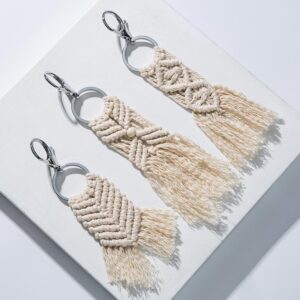 Porte-clé Macramé Simple