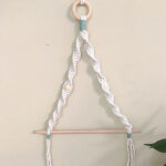 Porte Rouleau Macramé Perles