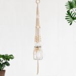 suspension en macramé pour pot