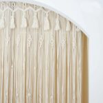 déco porte macramé