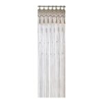 rideau macramé pour porte