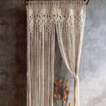 Rideau Macramé Bohème