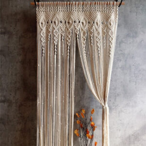Rideau Macramé Bohème