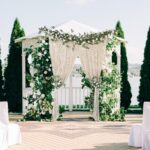 rideau de jardin en macramé